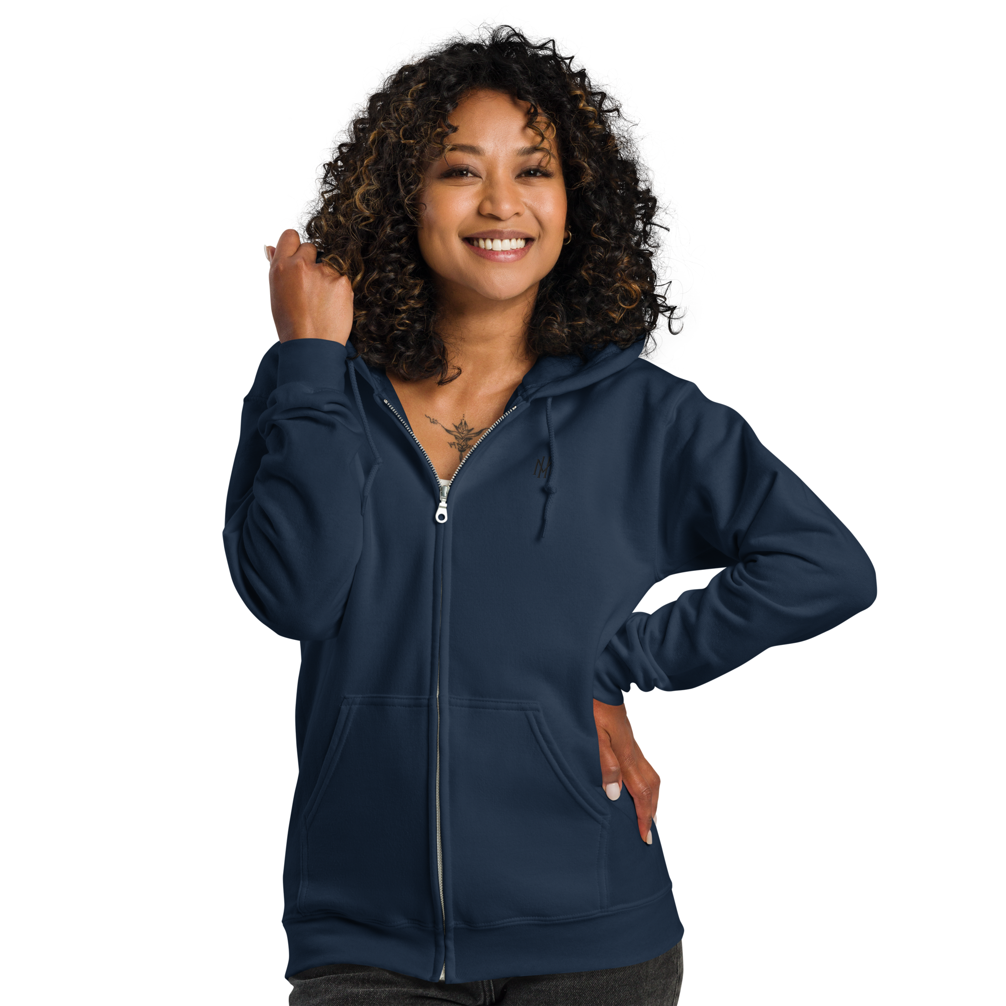 The Uniform Zip Hoodie