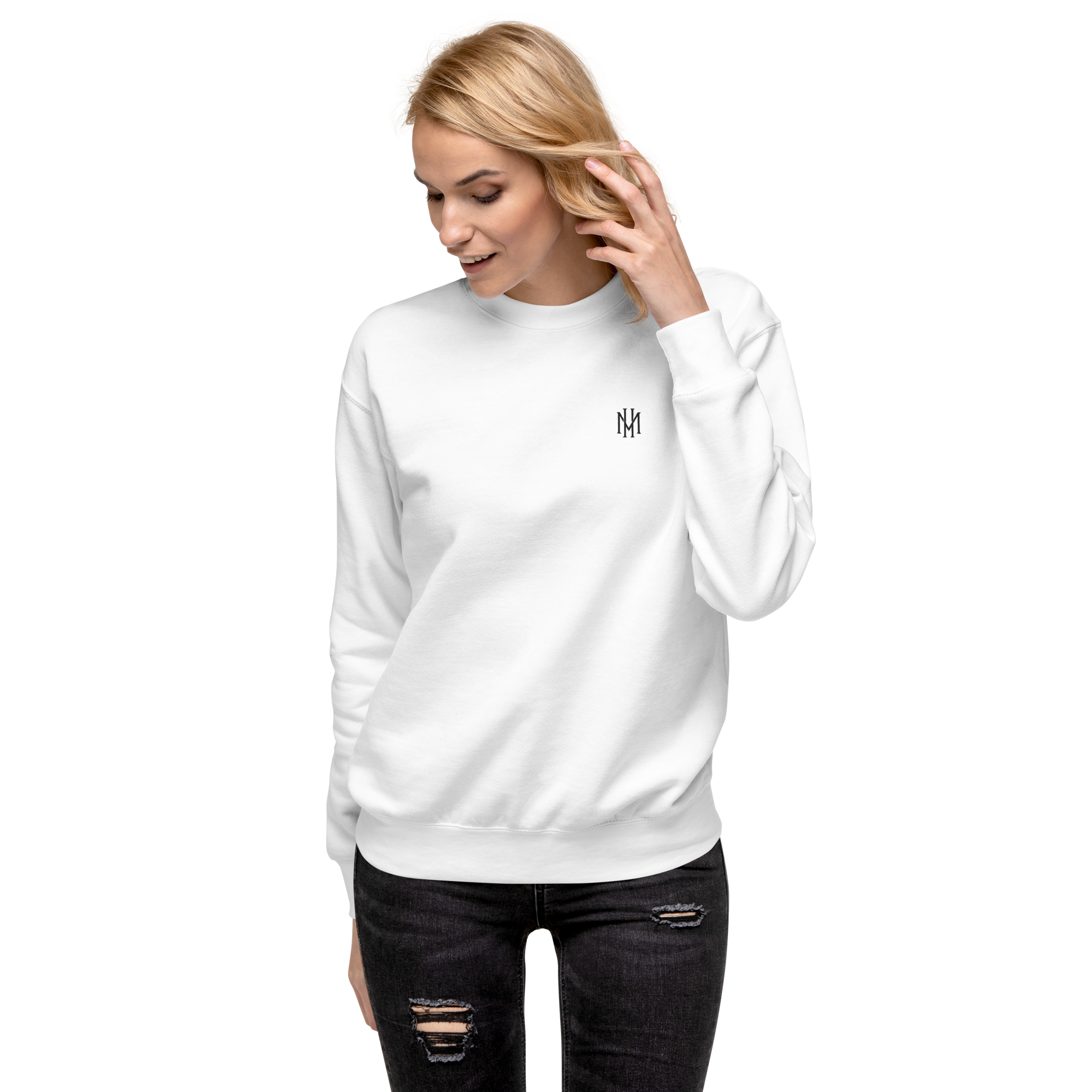 Uniform Sweatshirt - white